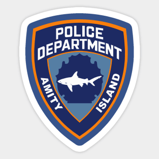 Amity Island police department Sticker